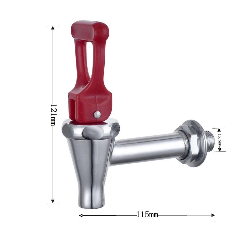 3/4 Points Electric Water Heater Faucet Copper Temperature Resistant Soybean Milk Tea Insulation Bucket Faucets Accessories