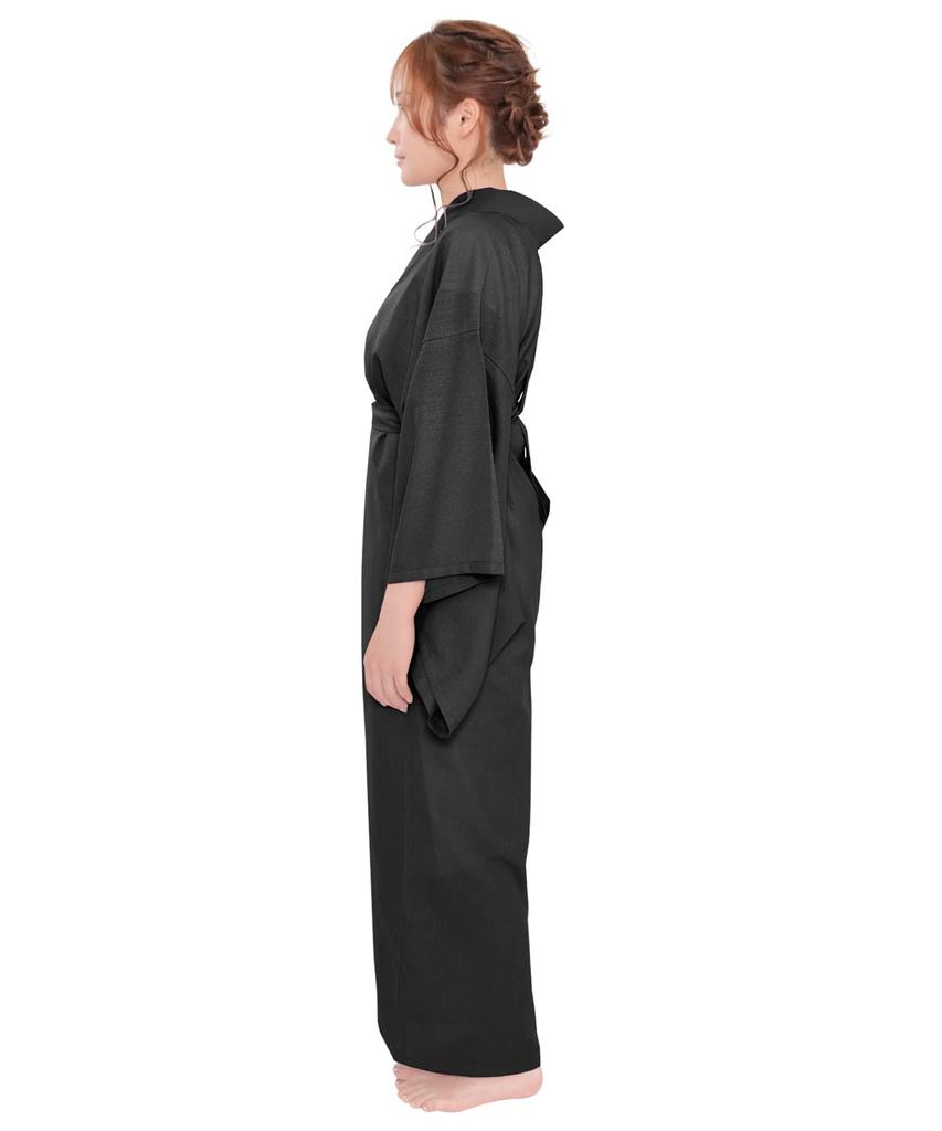 Long undergarment for undergarment for ladies [KYOETSU] summer, washable, women, Coolpass, (L, black)