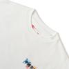 Li Ning Cool Feeling Printed Comfortable Short Sleeve T-Shirt Unisex Tops Off-White AHSWC27-5