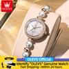 OLEVS 5640 High Quality Ladies' Watches Luxury Diamond Watch Stainless Steel Pearl Strap Women Watches
