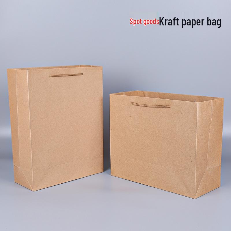 Подарочный пакет-тоут из крафт-бумаги: Плотный Белый Картон, Печать Логотипа, Малый Тираж, Горячее Тиснение