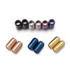 2Pcs/Lot Stainless Steel Magnetic Buckle Frosted Color Black Buckle For Leather Bracelet Making Diy Jewelry Connectors