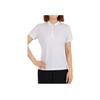 Li Ning Lifestyle Series Outdoor Breathable Comfortable Short Sleeve Polo Shirt Women Polo Shirts Standard-White APLT084-1