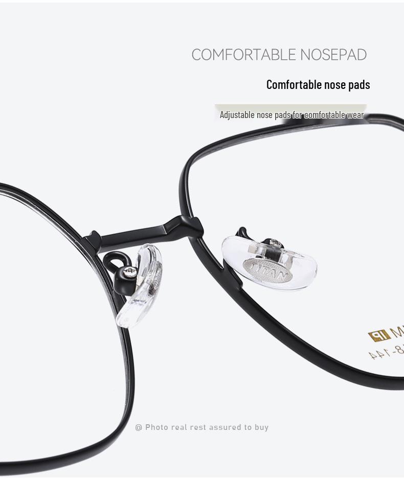 Stylish Korean Titanium Optical Glasses: Trendy Metal Frames with High-Value Design.