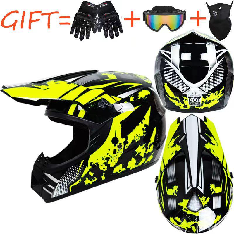 Unisex Four-Season Helmet Set: Off-Road Karting, Beach Car, Mountain Biking, Downhill