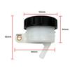 Universal Motorcycle Foot Rear Brake Master Cylinder Tank Oil Cup Fluid Bottle Reservoir For Buggy Quad ATV ATVS