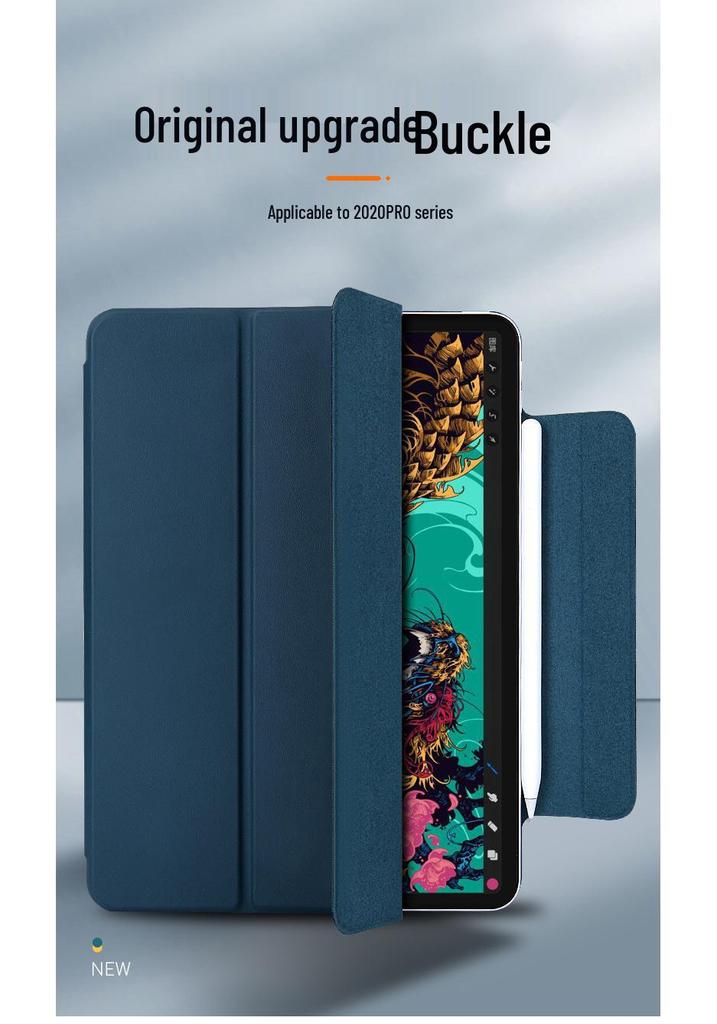 2025 iPad Air M3 Magnetic Leather Case, Double-Sided Clip, 12.9" for Air 4/5/6, MINI 6/7, Pro 11/13 Screens
