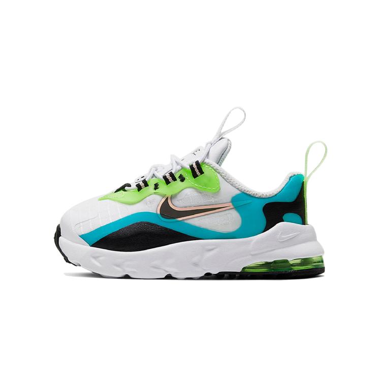New Nike Air Max 270 Low Top Toddler Shoes Blue White Green Infant And Toddler CW2213-300