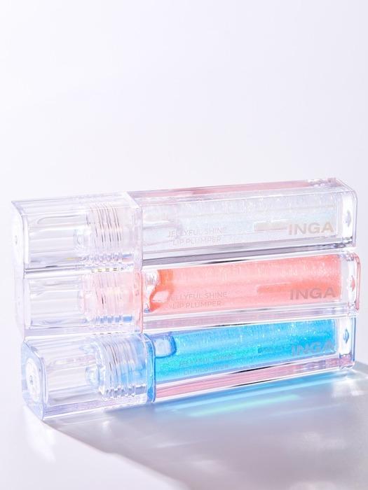 INGA Jellyful Shine Lip Plumper 3 Colors 3.5g