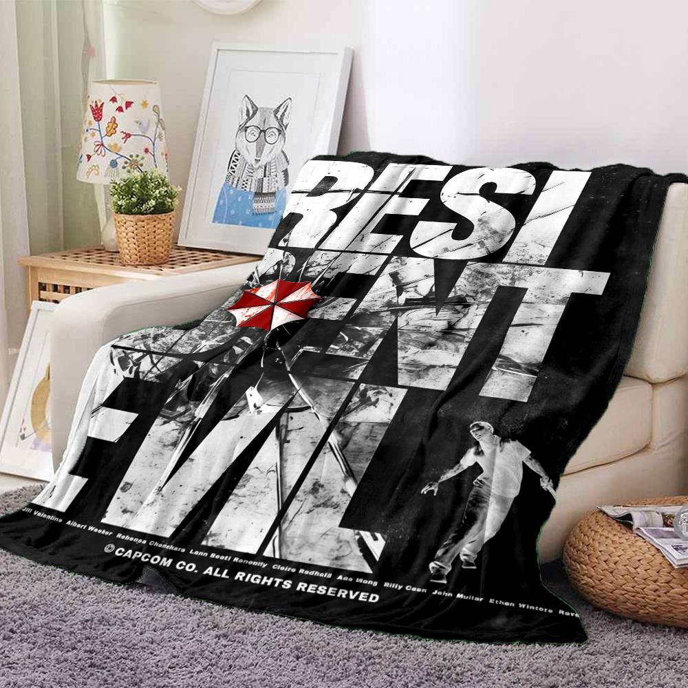 Resident Evil Blanket, High quality Comfortable for All Seasons, Home Decor, Warmth and Comfort