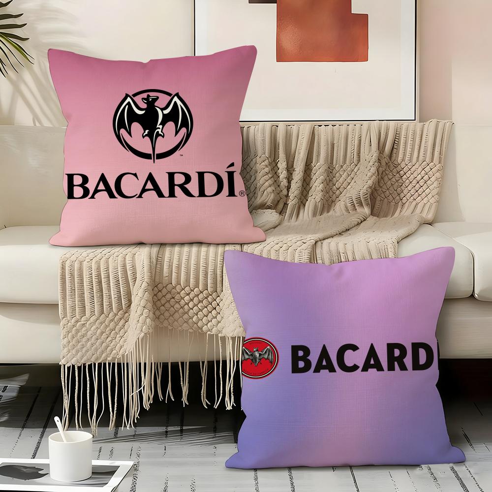 B-Bacardi Brand Pillow Case Pillowcase, Double-Sided Printed, Sofa Cushion, Bedroom Headboard Pillow