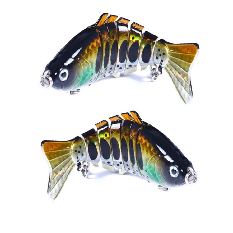 Artificial Hard Baits Swimming Lures with Treble Hook Multi Jointed Swimbaits Saltwater Swimbait Fishing Tackle
