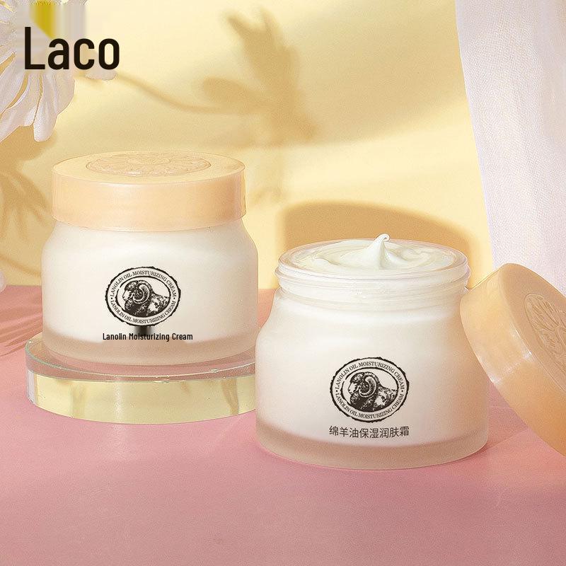 

Laikou Lanolin Moisturizing Primer Cream 90g - Hydrating & Nourishing Skincare