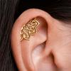 1PC Fashion Gothic Style Hollow Spider Web Halloween Creative Design Earrings Suitable for Festival Party Wear, Trendy Versatile