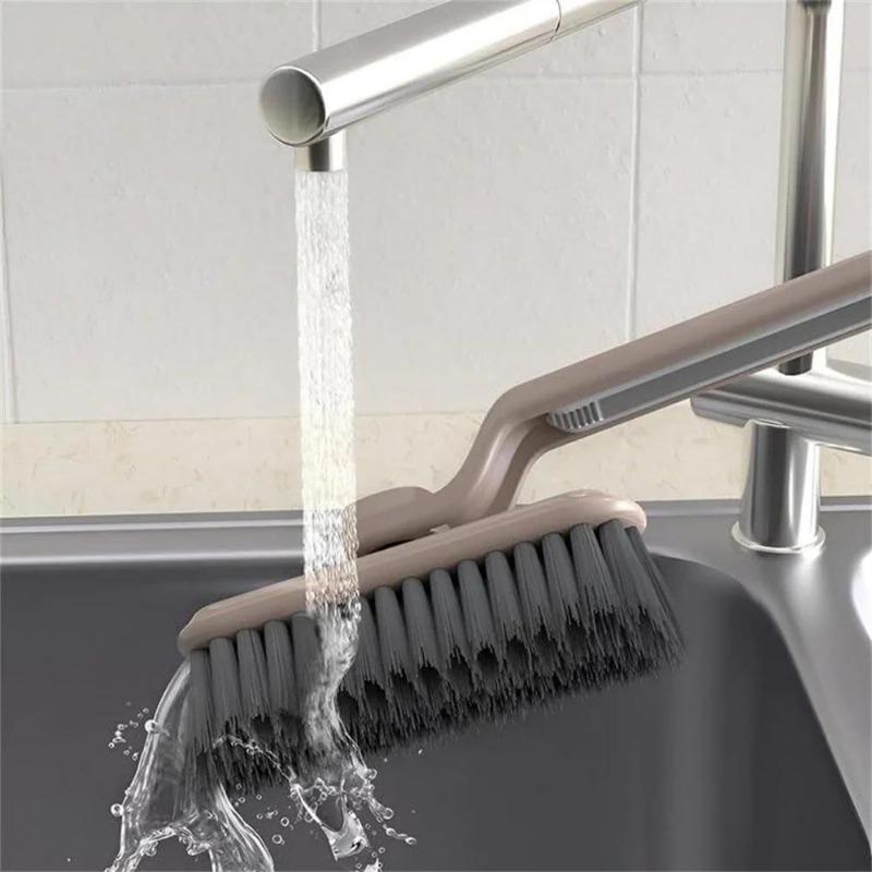 Multi-Function Rotating Crevice Cleaning Brush Kitchen Toilet Tile Joints Dead Angle Crevice Gap Cleaner Brush for Shower Floor