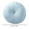 Velvet Pumpkin Backrest & Lumbar Pillow – Round Sofa and Bedside Cushion