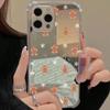 Christmas Biscuit Man Pattern Mirror Acrylic Phone Case For iPhone 17 Pro Max 16 15 14 13 12 11 XS X XR 7 8 Plus Bumper Cover