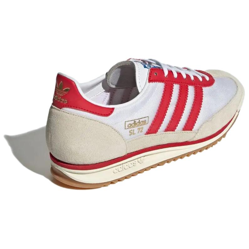 Adidas Originals SL 72 Anti Slip Wear Resistant Low Top Casual Shoes Women's Red Sneakers JP5277