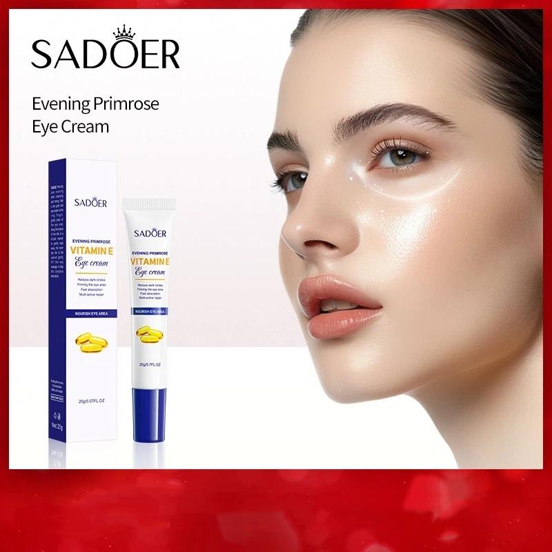 20G Sadoer Nachtkerzen Augencreme Gegen Dunkle Ringe Tränensäcke Entferner Anti-Aging Feuchtigkeitsspendend Augen Hautpflege Kosmetik