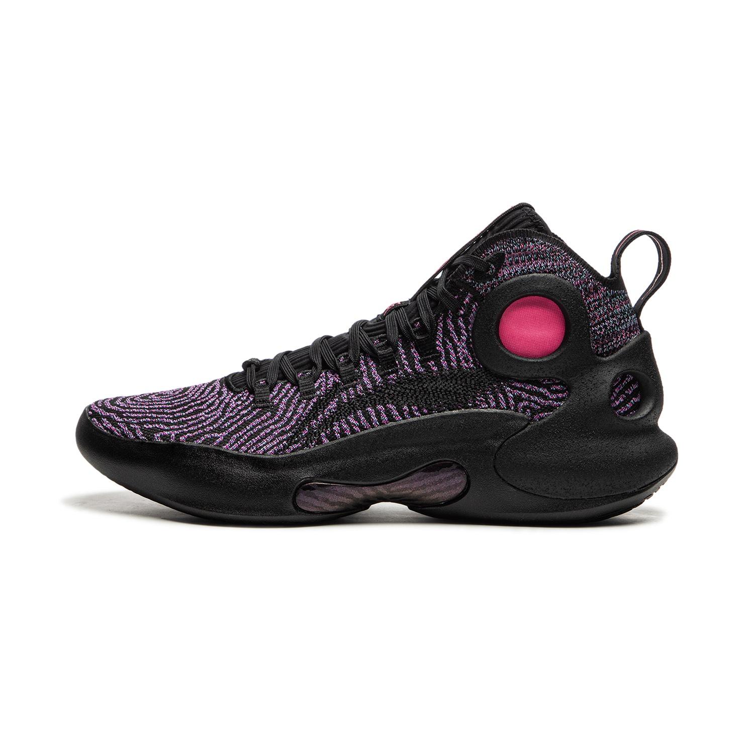 Li-Ning Yushuai Ultra Black Purple Men s ABAU003-7 EU 40⅓