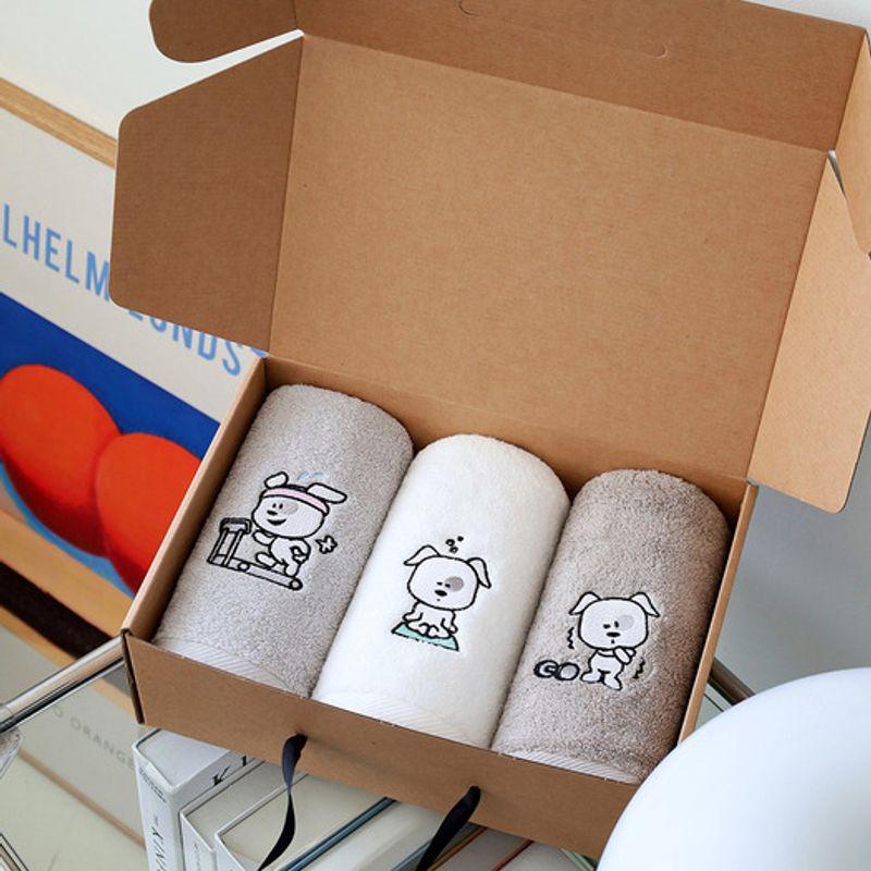 Songwol Handtuch Home T-Dangdang 150g 3-teiliges Handwerk