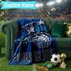 Custom Name Blanket Orlando Basketball Blanket Bedding Blanket for Travel, Camping, Living Rooms, Offices, Sofas, Fan Christmas Gift
