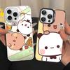 Character Bubu And Dudu Phone Case For IPhone 16 15 14 13 12 11 17 Pro MAX Plus Pro Matte Shockproof Cover