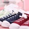 Fashionable Cute Shoe-Style Breathable Cotton Baby Socks for Autumn & Winter