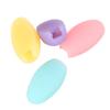 4Pcs Flute Finger Rest Silicone Wind Instrument Accessories Yellow/Pink/Rose Red/Purple