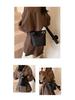 Korean Minimalist Women's High-End Bucket Bag: Versatile, Stylish Niche Design New Crossbody Fashion Accessory