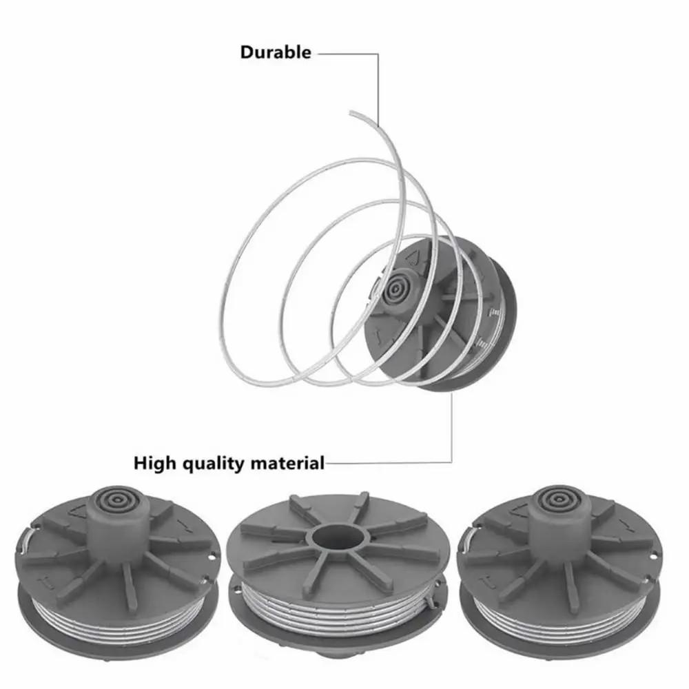 8PCS Wire Reels for Gardena 5307-20 Lawn Mower Spools Replacement Parts