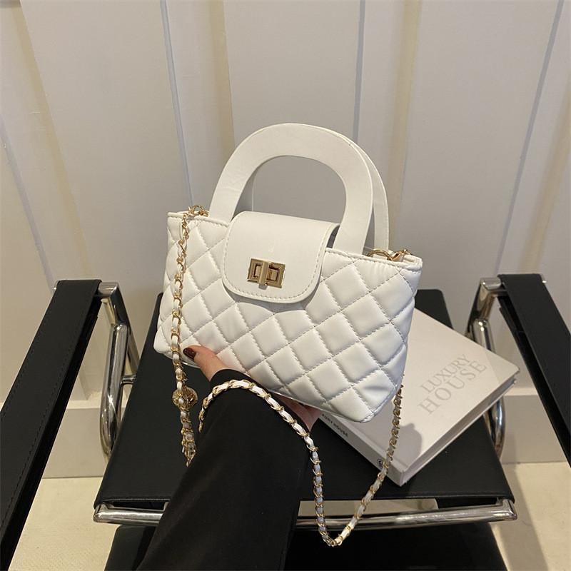 Chic Small Square Pu Bag For Women Fashionable For Spring Summer 2024 Daily Use