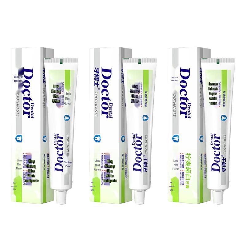 Dr. Tooth Lemon Super White Toothpaste Family Pack