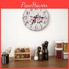 Vintage Mdf Wall Clock With Quartz Movement For Living Room Decor