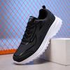 Xiyin large size lightweight soft sole men's sports shoes leather surface waterproof casual running shoes men's shoes spot