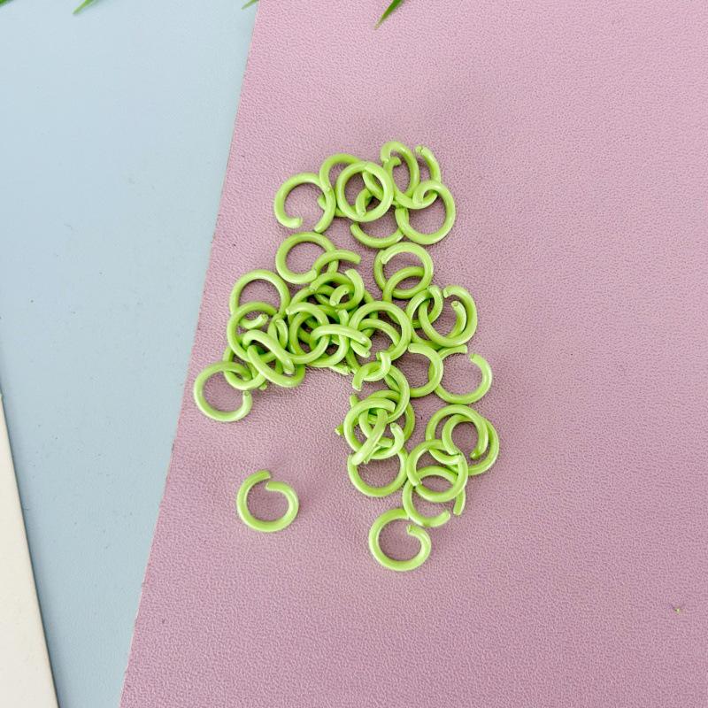 Colored DIY Jump Rings: Painted Handmade Connectors, Beads, Keychains, Ornaments