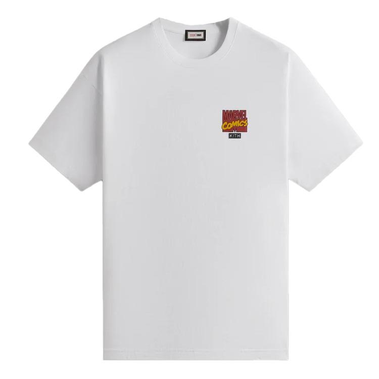 Kith x Marvel Universe Vintage Tee White Unisex Tops KHM032498-101