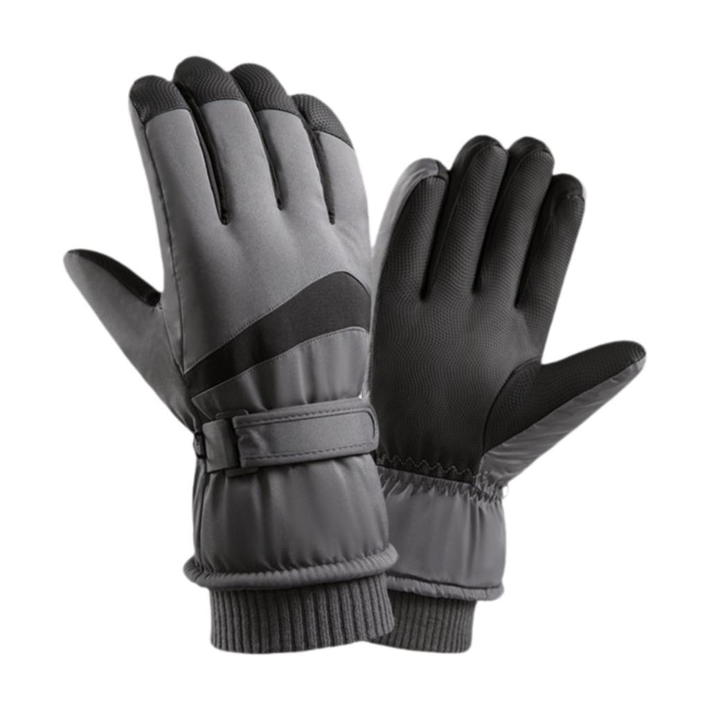 Winter Warm Gloves Skiing Gloves Non Slip Wear Resistant 1 Pair Windproof Snow