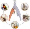 Pet nail clippers with LED light and sharpening for dogs and stainless steel safety compact low suitable for small to large nail care set function,