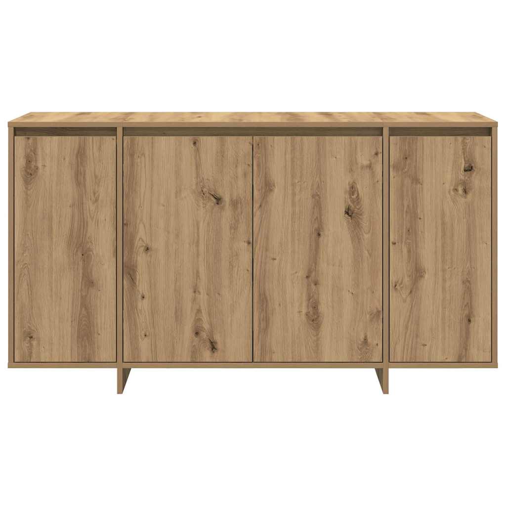 Artisan Oak Sideboard 135 x 41 x 75 cm Engineered Wood