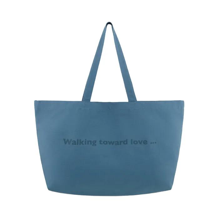 Heart Logo Bag Big Ver. - Blue