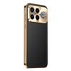 PU Leather Plating Lens Protection Cover For Redmi K90 Pro Max Texture Lichee Pattern Shockproof Case For Redmi K90Pro max Shell