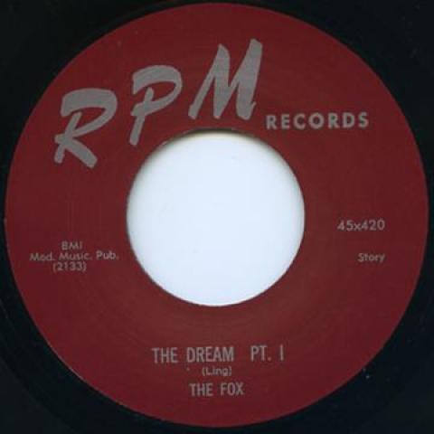 

7inch Record FOX - Dream Pt. 1 / Dream Pt. 2 RPM420 RPM UK Pop