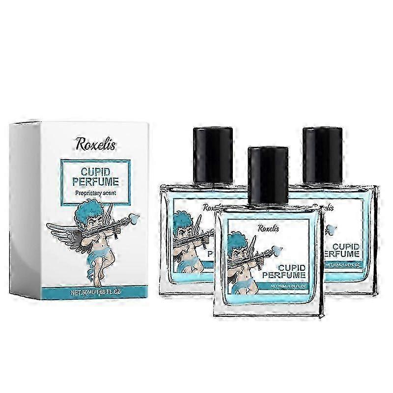 2025 3pcs Gulong Cupid Hypnosis Perfume 50ml Long Lasting Pheromone Cologne Fragrances Eau De Parfum Fresh Floral Scent