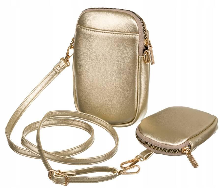 Mini Women's Handbag with an Additional Eco-leather Coin Purse - Rovicky
