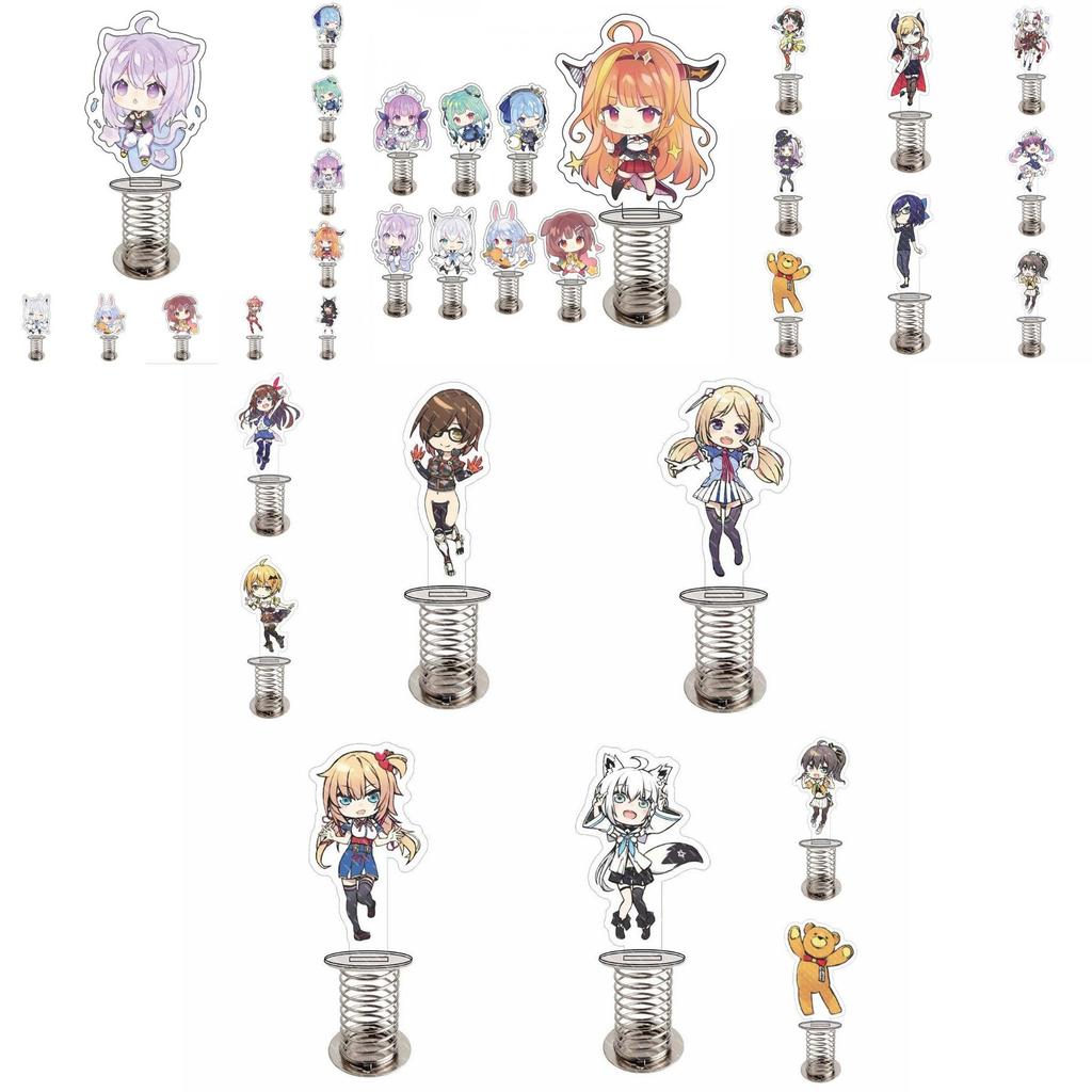 Hololive Acrylic Stand Figure Aqua Akai Shirakami Pekora Natsuiro Inugami Sakura Perfect Anime Decor