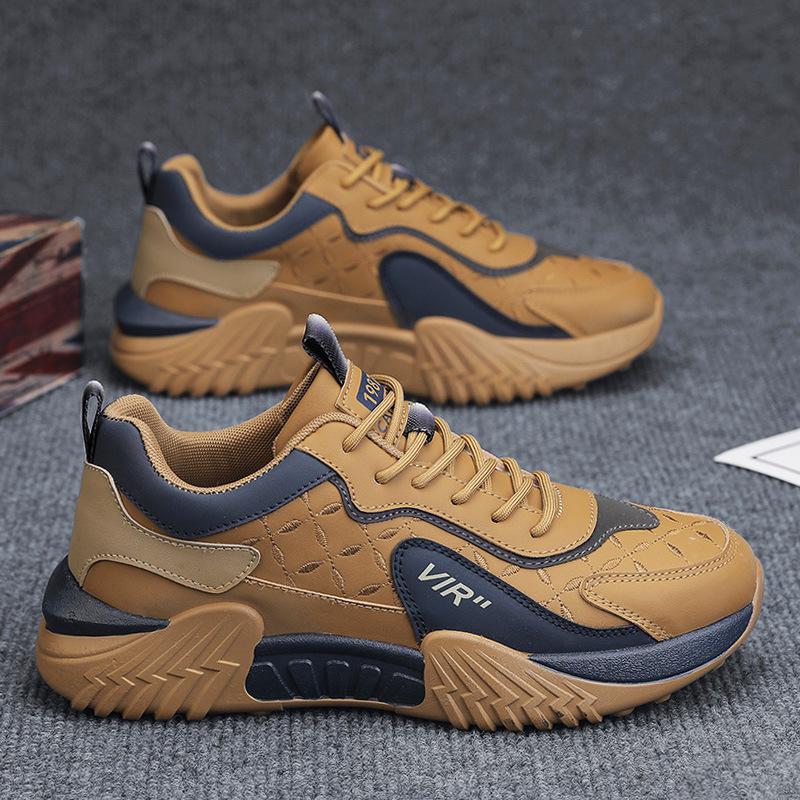 Winter new thick-soled wear-resistant labor insurance mountaineering sports and leisure dad shoes