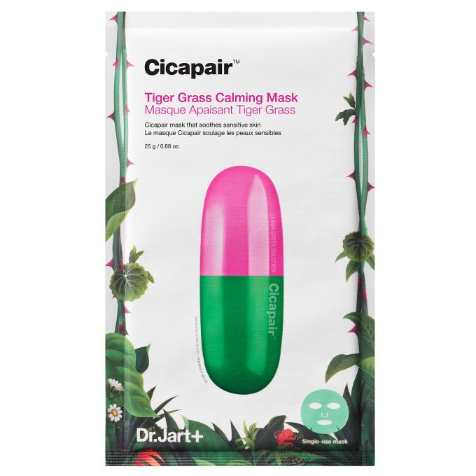

Dr.Jart + Cicapair Tiger Grass Успокаивающая маска [5шт]