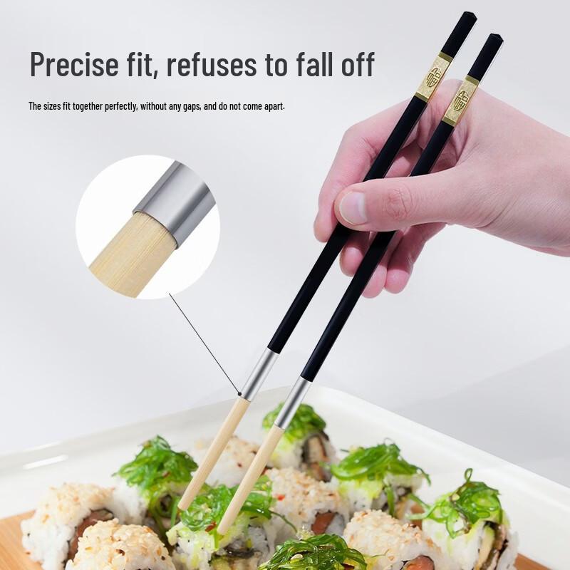 ONYLM Disposable Wooden Chopstick Heads