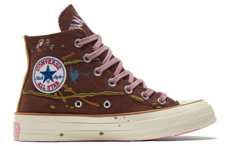Chuck 70 Bandulu X Chuck 70 Converse High 'Paint Splatter - Cappuccino Base' 169909C